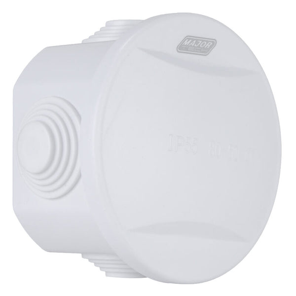 Major Tech IP55 Junction Boxes with Rubber Gland (80mm x 50mm) | VJ85R - image 1