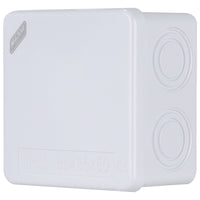 Major Tech IP55 Junction Boxes with Knock Outs (85mm x 85mm x 50mm) | VJ885G - image 1