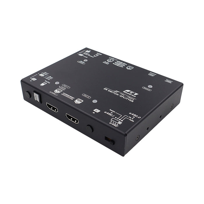 REXTRON HDMI 2.1 VIDEO SWITCH SPLITTER 8K - REX-VKSM-8K212-G