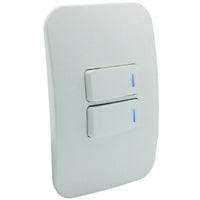 Major Tech VETi 1 - Two Lever One-Way Switch Horizontal with Locator - Complete | VL111C2H - image 1