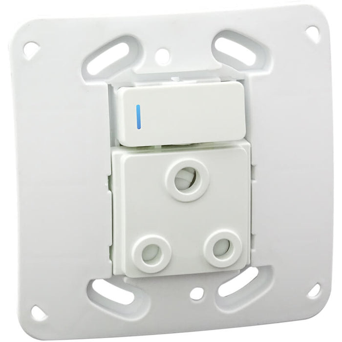 Major Tech VETi 1 - Single RSA Socket Outlet with Indicator - Monoblock | VL21WT