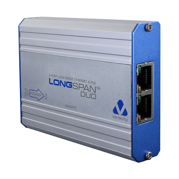 LONGSPAN DUAL PORT POE CAMERA UNIT - VER-VLS-2P-C