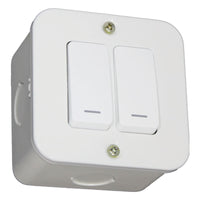 Major Tech VETi 1 - One Double Module Cover Plate - Industrial & Weatherproof | VMC163WT - image 1