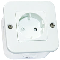 Major Tech VETi 1 - Industrial Round 2-Pin Socket Outlet - Industrial & Weatherproof | VMC120WT - image 1