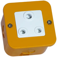 Major Tech Ind Std RSA Socket Outlet Orange VMC121AM