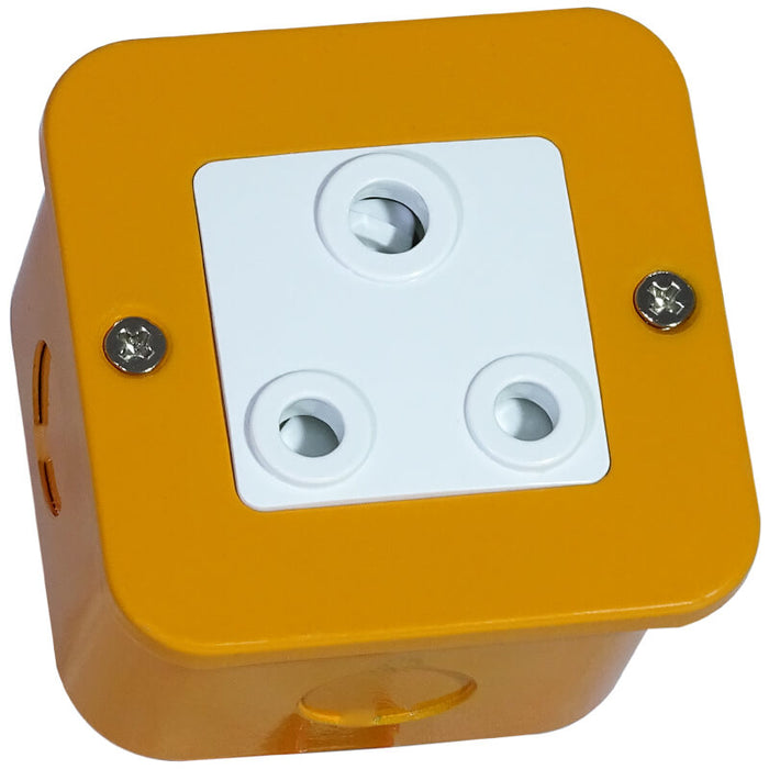 Major Tech Ind Std RSA Socket Outlet Orange VMC121AM