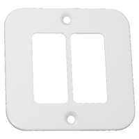 Major Tech Two Single Mod Cover Plate WT Industrial / Metal Clad Series VMC162WT