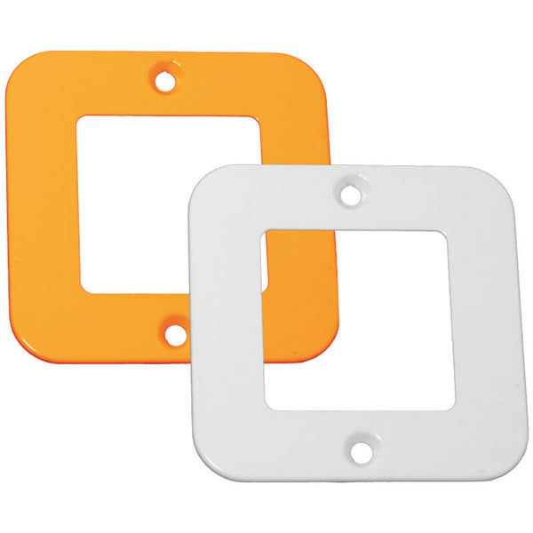 Major Tech VETi 1 - One Double Module Cover Plate - Industrial & Weatherproof | VMC163WT - image 1