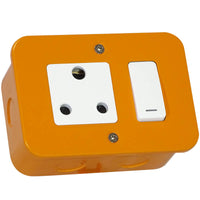 Major Tech VETi 1 - One Double Module Cover Plate - Industrial & Weatherproof | VMC163WT - image 1