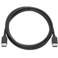 HP DisplayPort Cable Kit - DP to DP - Black. High-quality display cable for video and audio transmission. Buy now!