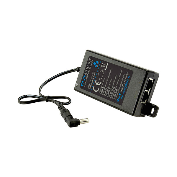 VERACITY VER-VOR-OB12 POE SPLITTER (NETWORK PASS THROUGH AND 12V DC) - VER-VOR-OB12