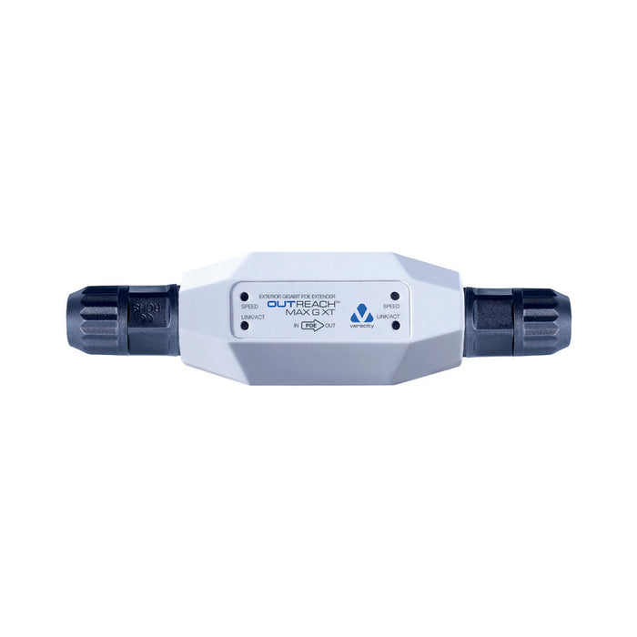 VERACITY OUTREACH MAX GXT VER-VOR-ORM-GXT POE IN, GIGABIT ETHERNET POE OUT EXTENDER - VER-VOR-ORM-GXT