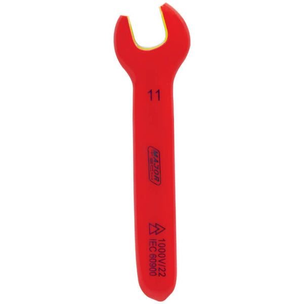 Major Tech 11mm Single Open Spanner, 1000V EN 60900 VOSP11