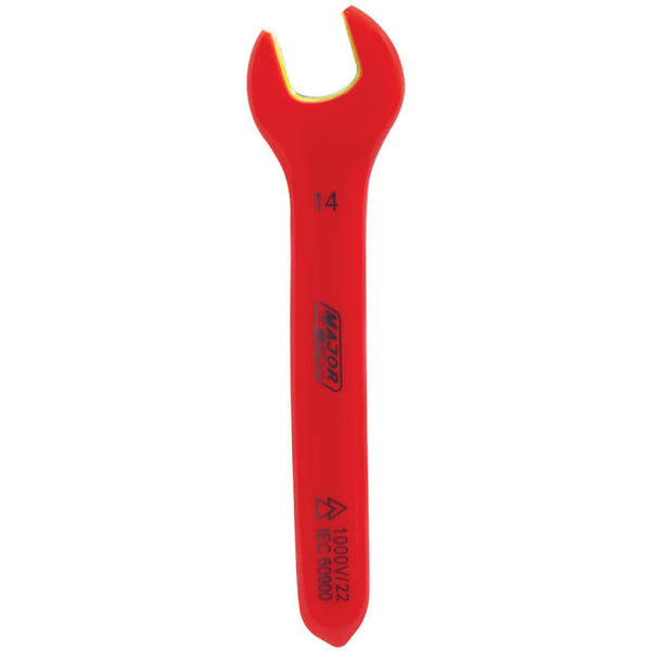 Major Tech 14mm Single Open Spanner, 1000V EN 60900 VOSP14
