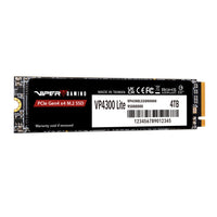 Patriot VP4300 Lite 4TB M.2 PCIe Gen 4 x4 NVMe SSD-VP4300L4TBM28H