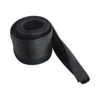 2M HOOK&LOOP POLYESTER CABLE SOCK, 85MM WIDE - NET-CABLE-SOCK-2M
