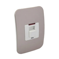 Major Tech 30A Double Pole Isolator WT/CN (100mmx50mm) VS131DPWCN
