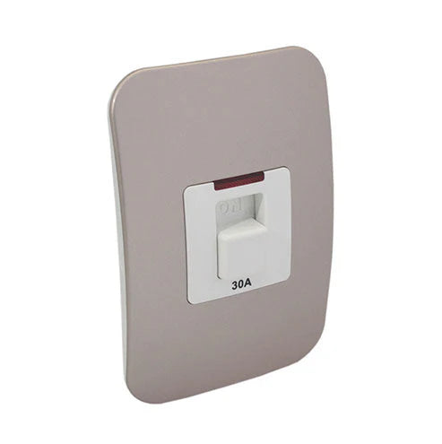 Major Tech 30A Double Pole Isolator WT/CN (100mmx50mm) VS131DPWCN