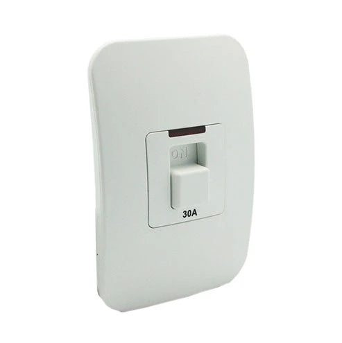 Major Tech 30A Double Pole Isolator WT/CN (100mmx50mm) VS131DPWCN
