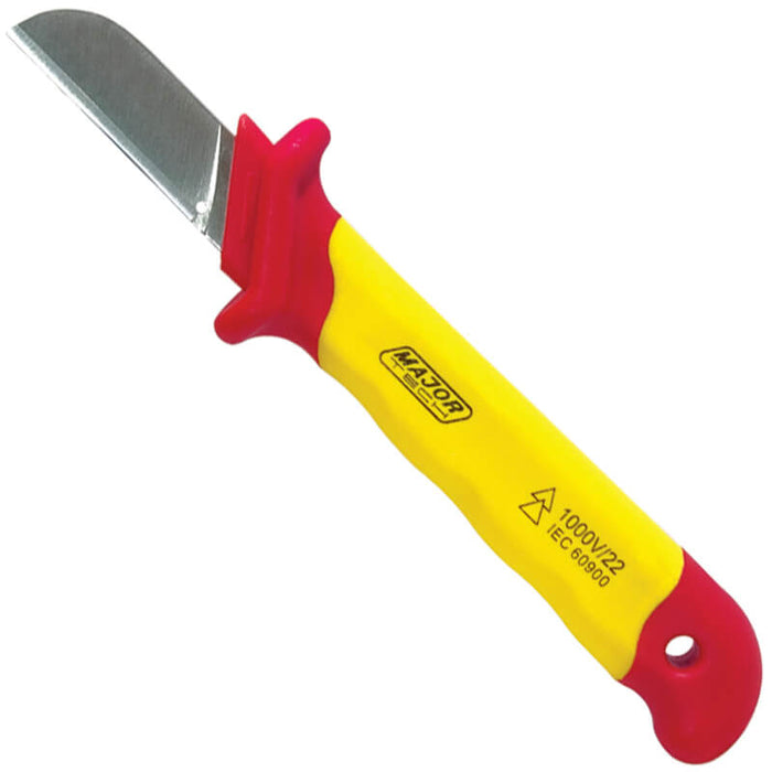 Major Tech 50mm² Straight Blade 1000V AC/1500V DC Stripping Knife | VSKN011S - image 1