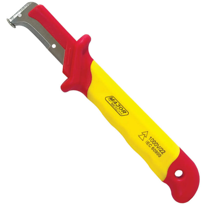 Major Tech 38mm² Curved Blade 1000V Stripping Knife | VSKN013S - image 1