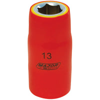 Major Tech 13mm Insulated Socket, 1000V EN 60900 VSS13