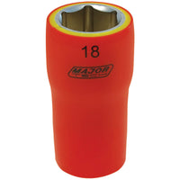 Major Tech 18mm Insulated Socket, 1000V EN 60900 VSS18