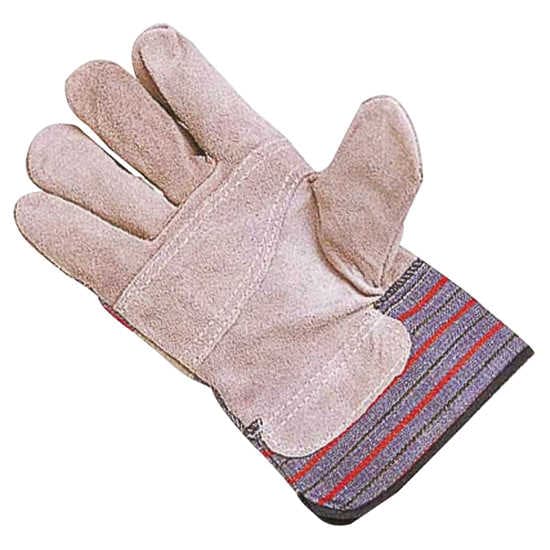 Afrox Cowsplit Leather Candy Stripe Glove - W051001