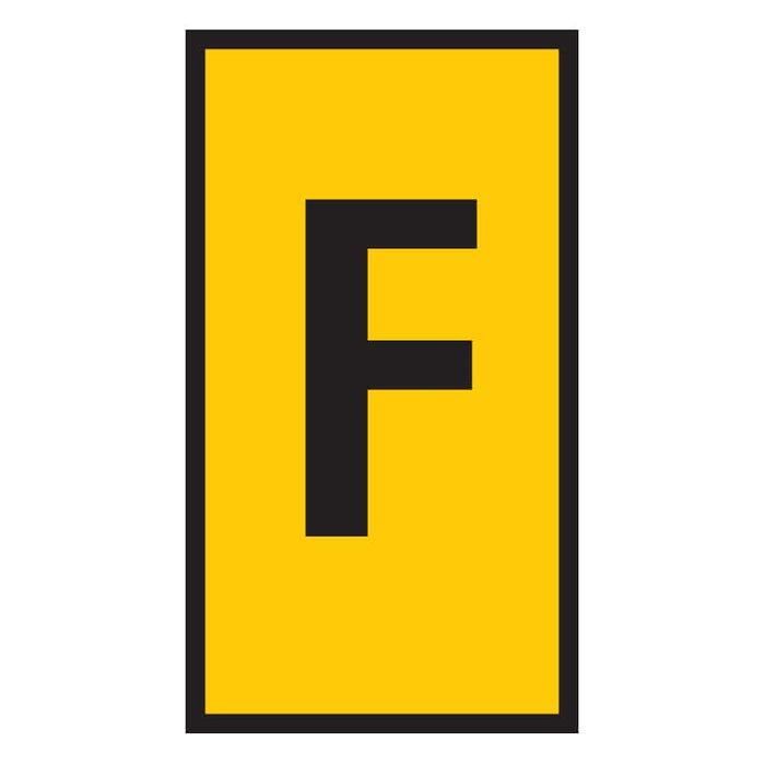 Yellow Marker F - WIC0 - 0.15-0.75mm - Identification Marker