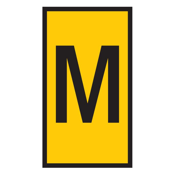 WIC0 Marker - Yellow with Letter M (0.15-0.75mm) - chavda.com