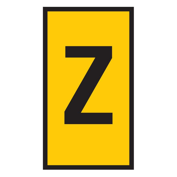 Yellow Marker WIC0 0.15-0.75mm Marked Z | Cable Identifier | Terminal Block Marking Tag | Wire Label