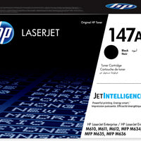 HP 147A Black LaserJet Toner Cartridge-W1470A