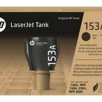 HP 153A Black Original LaserJet Tank Toner Reload Kit-W1530A