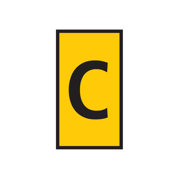 Marker WIC 1 0.5-1.5mm Yellow Marked C