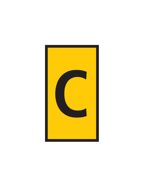 Marker WIC 1 0.5-1.5mm Yellow Marked C