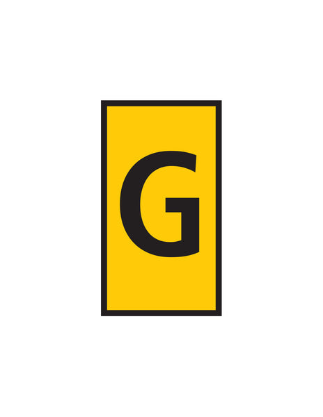 Marker WIC 1 0.5-1.5mm Yellow Marked G