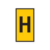 Marker WIC 1 0.5-1.5mm Yellow Marked H
