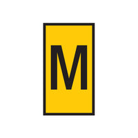 Marker WIC 1 0.5-1.5mm Yellow Marked M