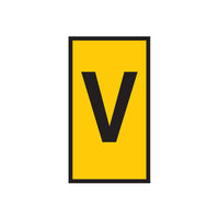 Yellow Marker WIC 1 Marked V - 0.5-1.5mm | Chavda.com
