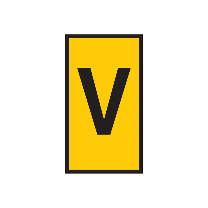 Yellow Marker WIC 1 Marked V - 0.5-1.5mm | Chavda.com