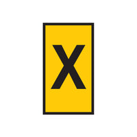 WIC 1 Marker Yellow X: 0.5-1.5mm Cable Wire ID Marking - Chavda.com