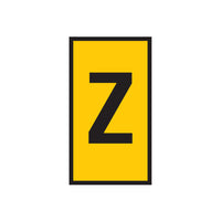 WIC 1 Yellow Marker - 0.5-1.5mm, Marked Z | Identification Marker