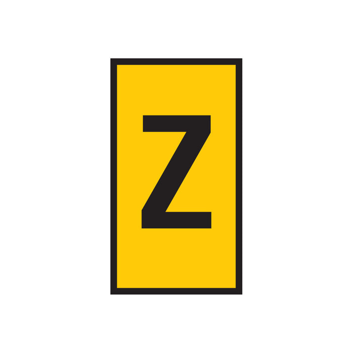 WIC 1 Yellow Marker - 0.5-1.5mm, Marked Z | Identification Marker