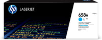 HP 658A CYAN LASERJET TONER CARTRIDGE