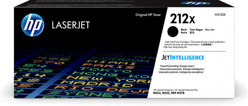 HP 212X High Yield Black Original LaserJet Toner Cartridge-W2120X HP