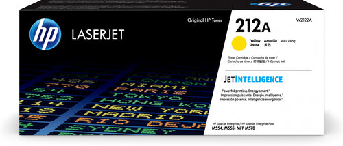 HP 212A Yellow LaserJet Toner Cartridge | Original HP Toner, Printer Supply