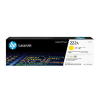 HP 222A Yellow Original LaserJet Toner Cartridge-W2222A
