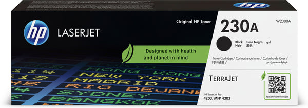 HP 230A BLACK ORIGINAL LASERJET TONER CARTRIDGE