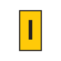 Marker WIC 2 1.5 - 2.5mm Yellow Marked I