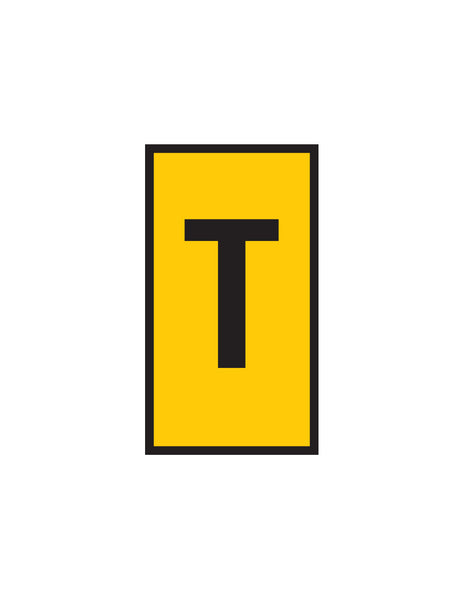 Marker WIC 3 4.0 - 6.0mm Yellow Marked T